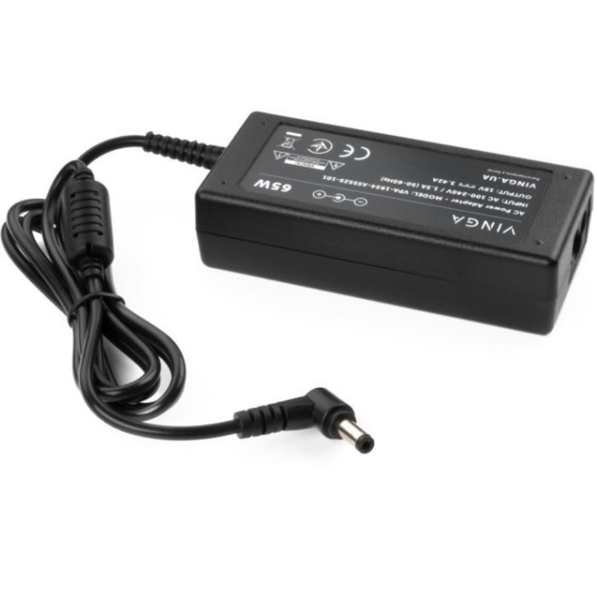 Блок живлення до ноутбуку Vinga ASUS 65W 19V 3,42A 5.5*2.5 (VPA-1934-AS5525-101) 98_98.jpg - фото 3