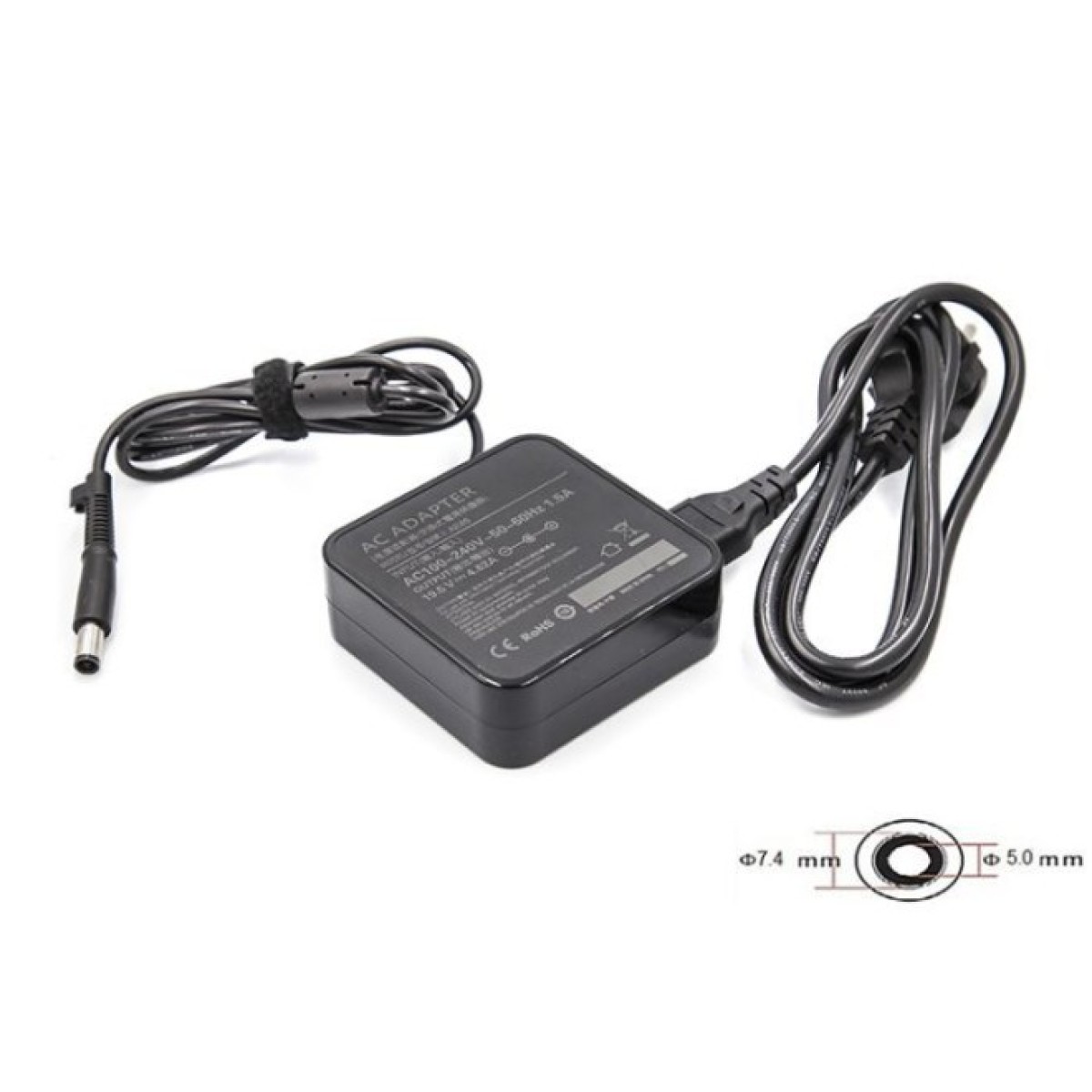 Блок живлення до ноутбуку PowerPlant DELL 220V, 19.5V 90W 4.62A (7.4*5.0) wall mount (WM-DE90G7450) 256_256.jpg