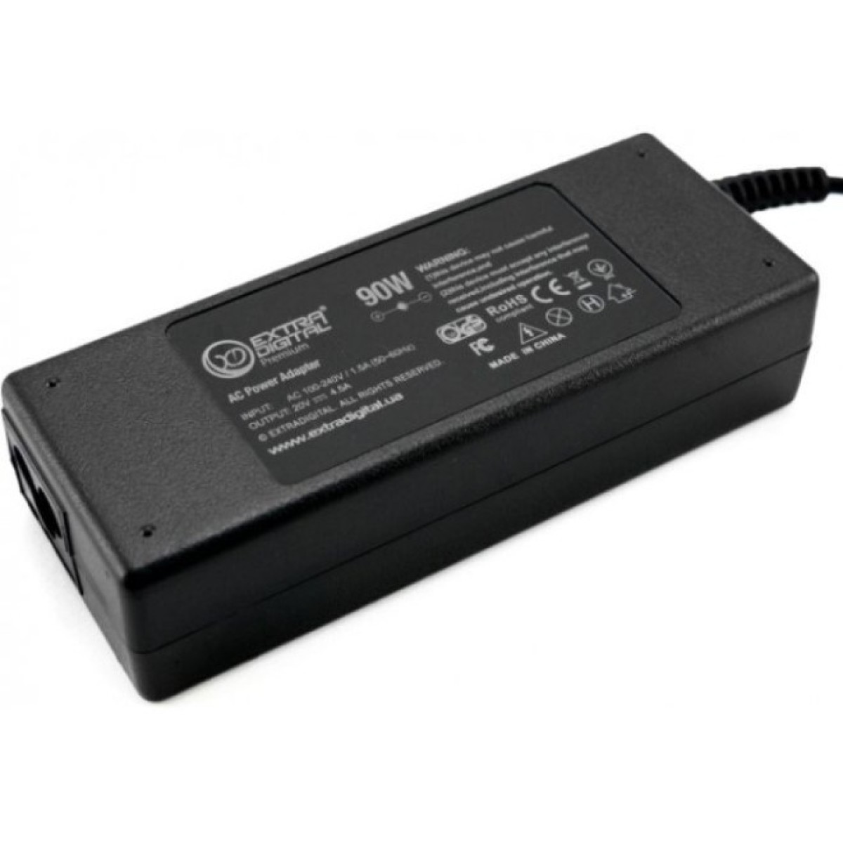 Блок живлення до ноутбуку Extradigital Lenovo 20V, 4.5A, 90W (5.5x2.5) (PSL3868) 98_98.jpg - фото 2