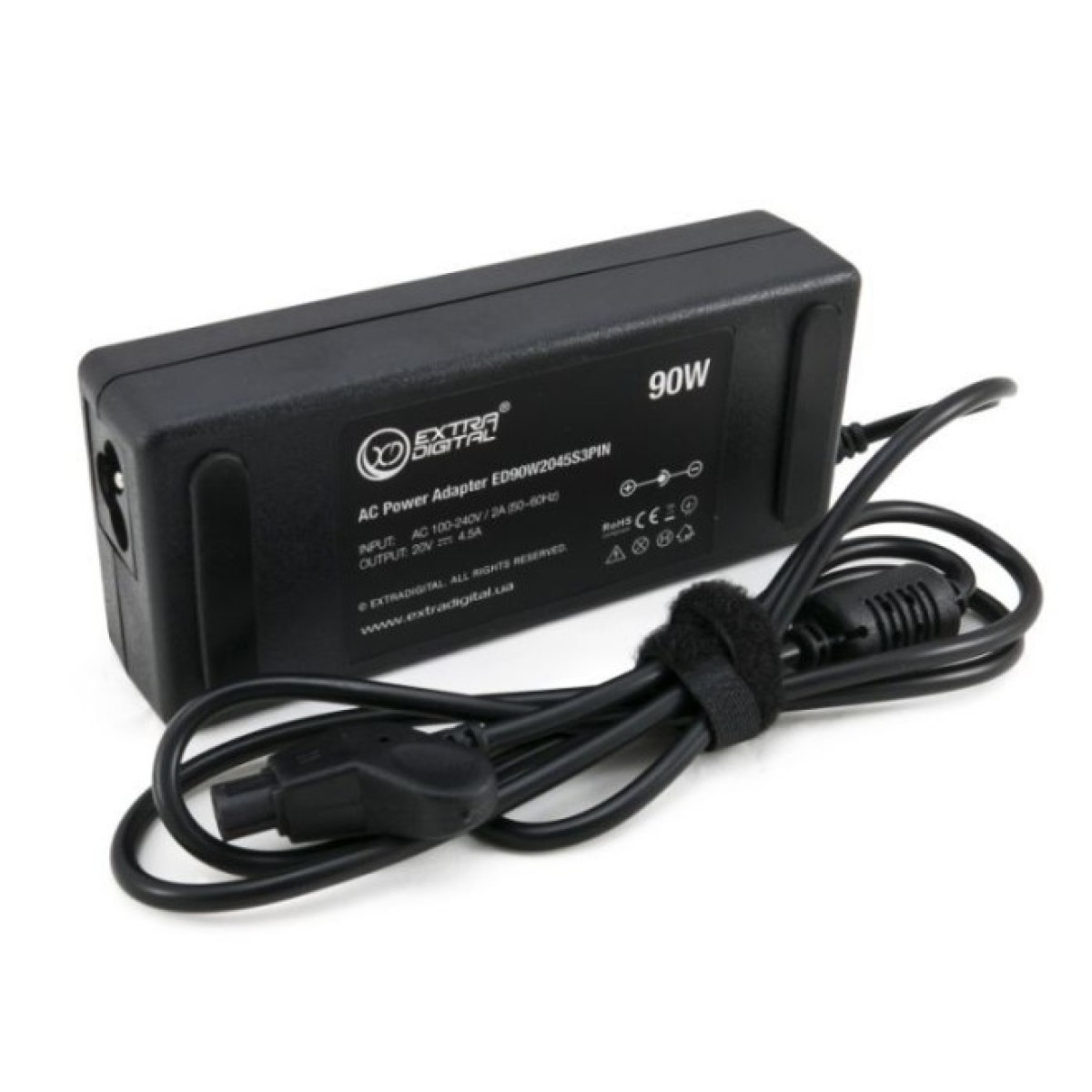 Блок питания к ноутбуку Extradigital Dell 20V, 4.5A, 90W (3pins) (PSD3837) 256_256.jpg