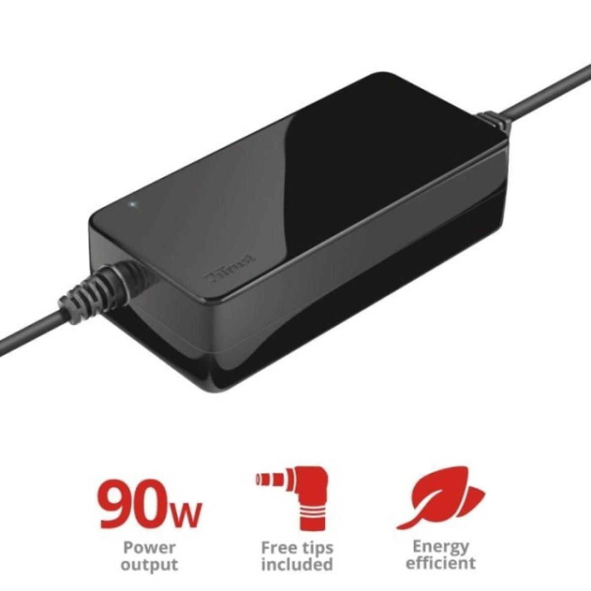 Блок живлення до ноутбуку Trust Primo 90W-19V Universal Laptop (22142_TRUST) 98_98.jpg - фото 2