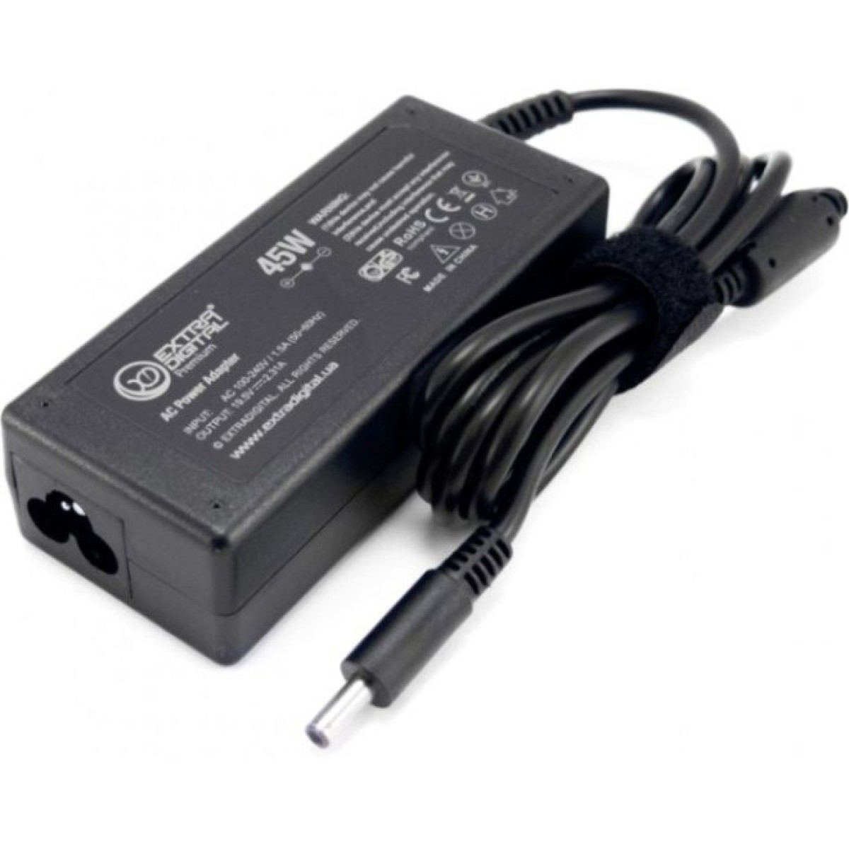 Блок живлення до ноутбуку Extradigital Dell 19.5V, 2.31A, 45W (4.5x3.0) (PSD3883) 98_98.jpg - фото 3