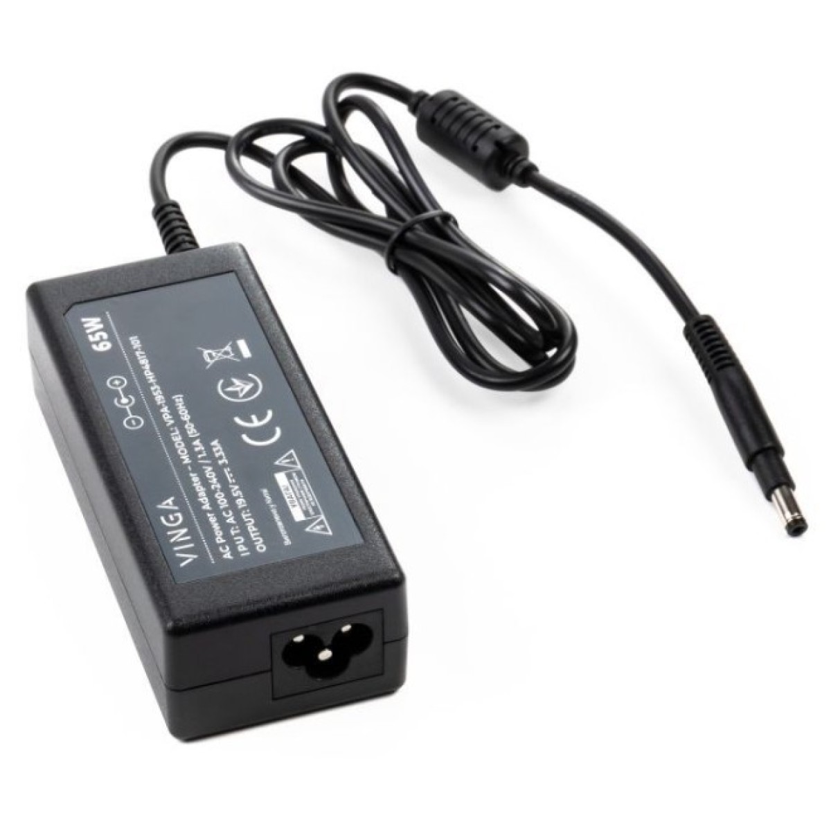 Блок живлення до ноутбуку Vinga HP 65W 19.5V 3.3А 4.8*1.7 long (VPA-1953-HP4817-101) 256_256.jpg