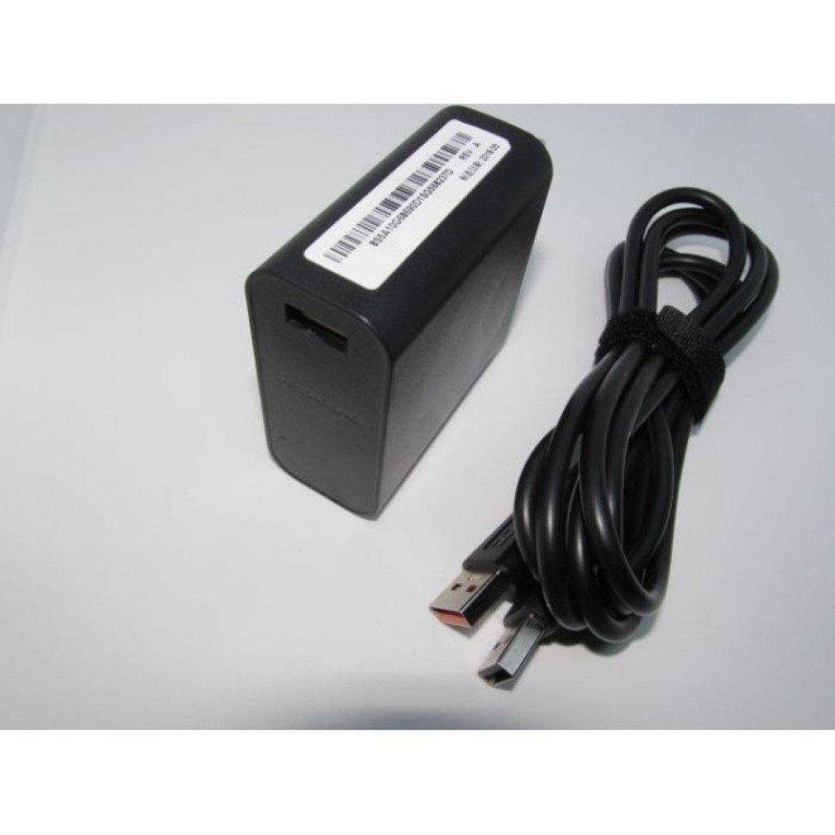 Блок живлення до ноутбуку Lenovo 65W 20V, 3.25A / 5V, 2A роз'єм bevel USB (косий) wall mount (ADL65WDA / A40248) 98_98.jpg - фото 3