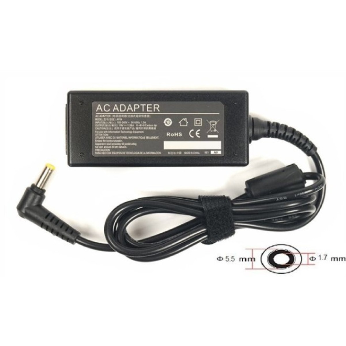 Блок питания к ноутбуку PowerPlant ACER 220V, 19V 30W 1.58A (5.5*1.7) (AC30F5517) 256_256.jpg