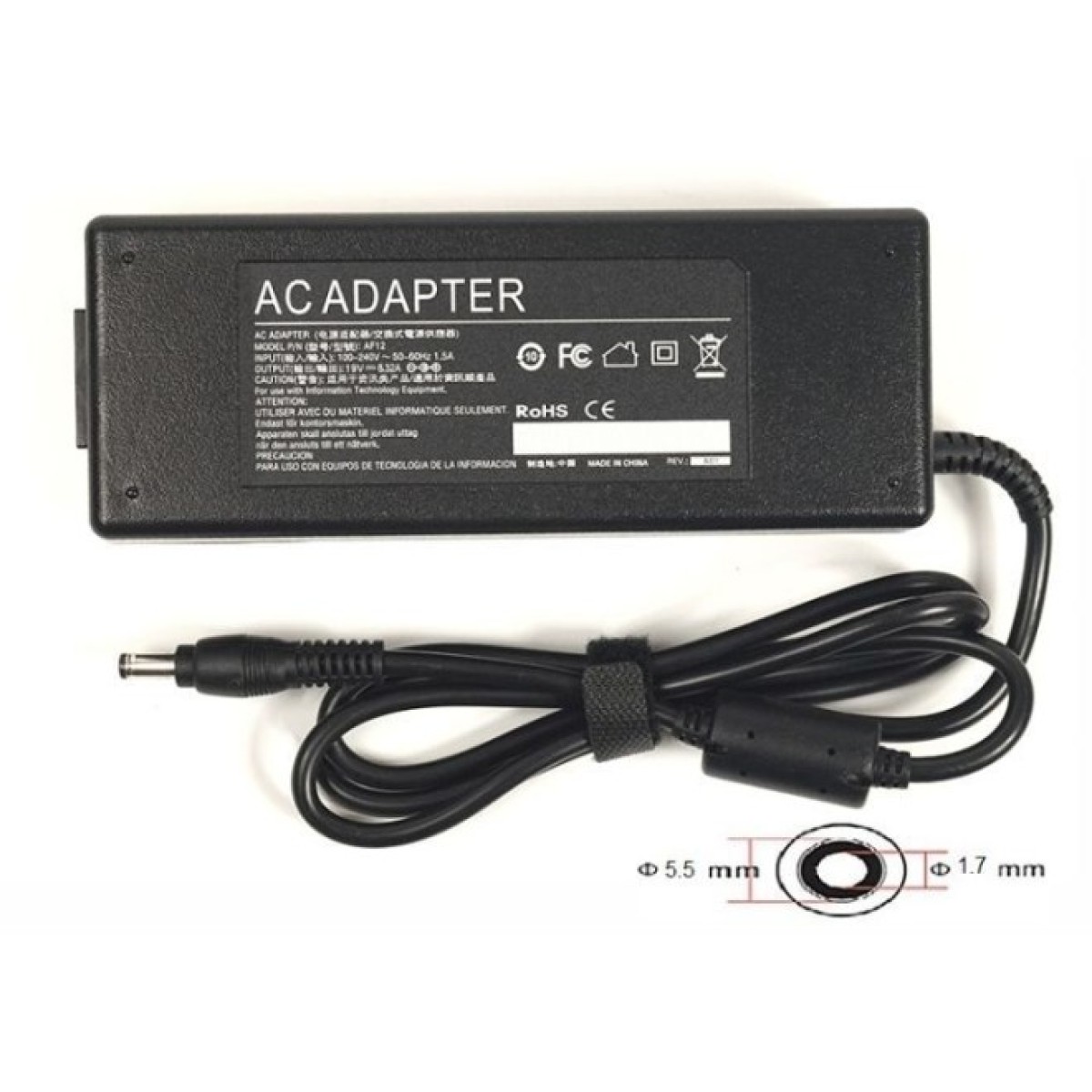 Блок питания к ноутбуку PowerPlant ACER 220V, 19V 120W 6.32A (5.5*1.7) (AC120F5517) 256_256.jpg