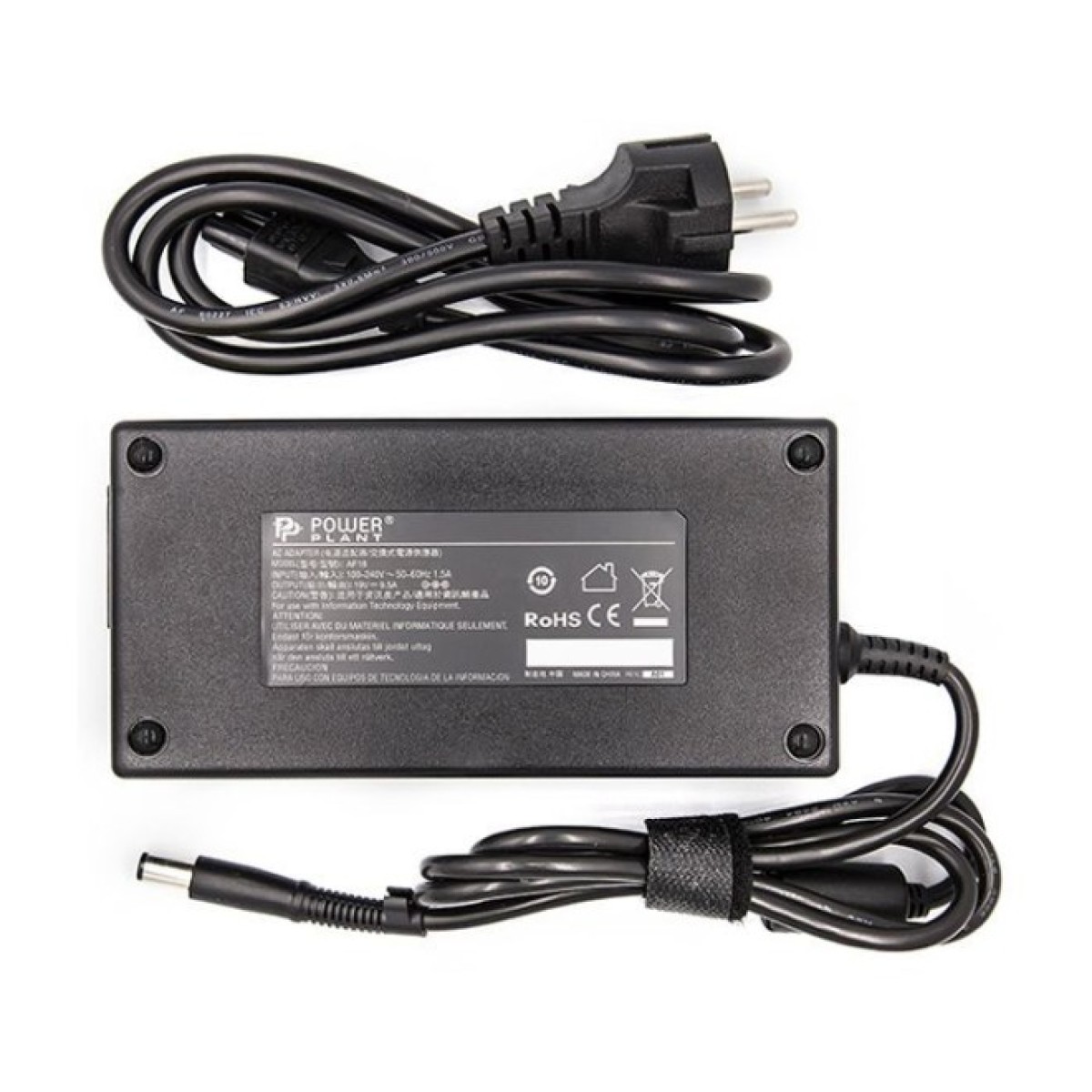 Блок живлення до ноутбуку PowerPlant HP 220V, 19V 180W 9.5A (7.4*5.0) (HP180F7450) 98_98.jpg - фото 4