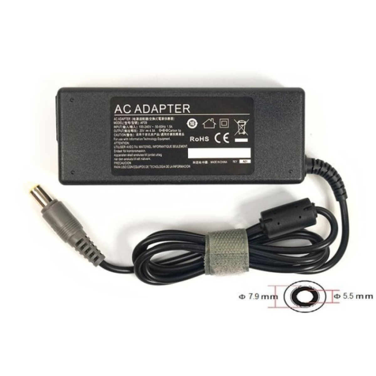 Блок питания к ноутбуку PowerPlant IBM/LENOVO 220V, 20V 90W 4.5A (7.9*5.5) (IB90H7955) 256_256.jpg