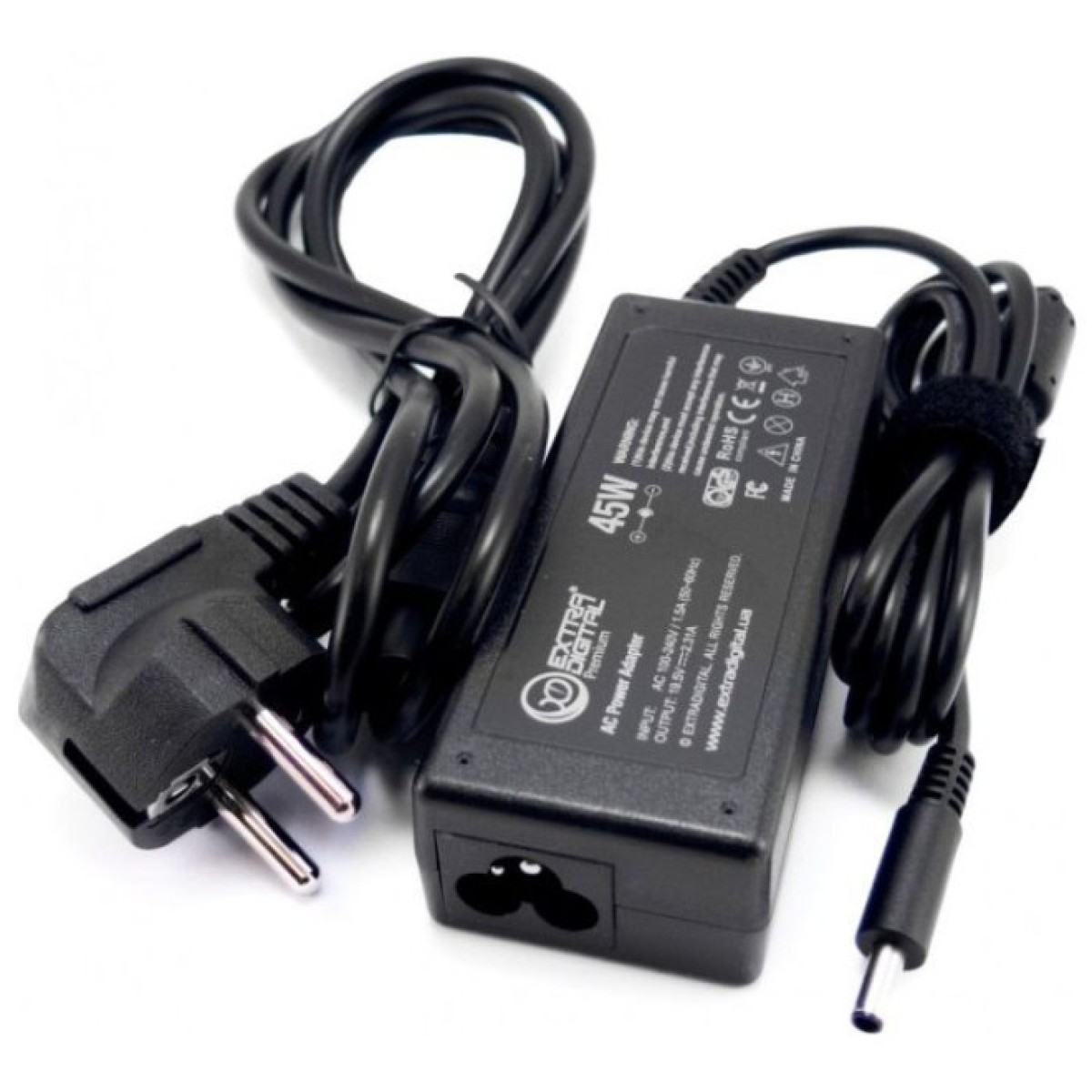 Блок живлення до ноутбуку Extradigital Dell 19.5V, 2.31A, 45W (4.5x3.0) (PSD3883) 256_256.jpg