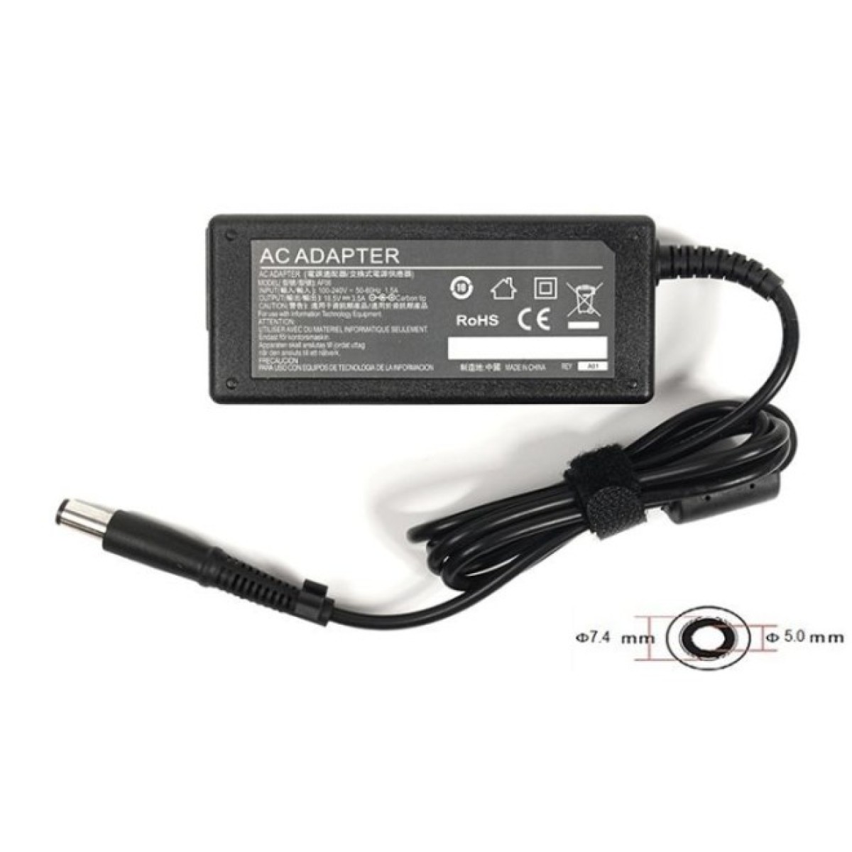 Блок питания к ноутбуку PowerPlant HP 220V, 18.5V 65W 3.5A (7.4*5.0) (HP65E7450) 256_256.jpg