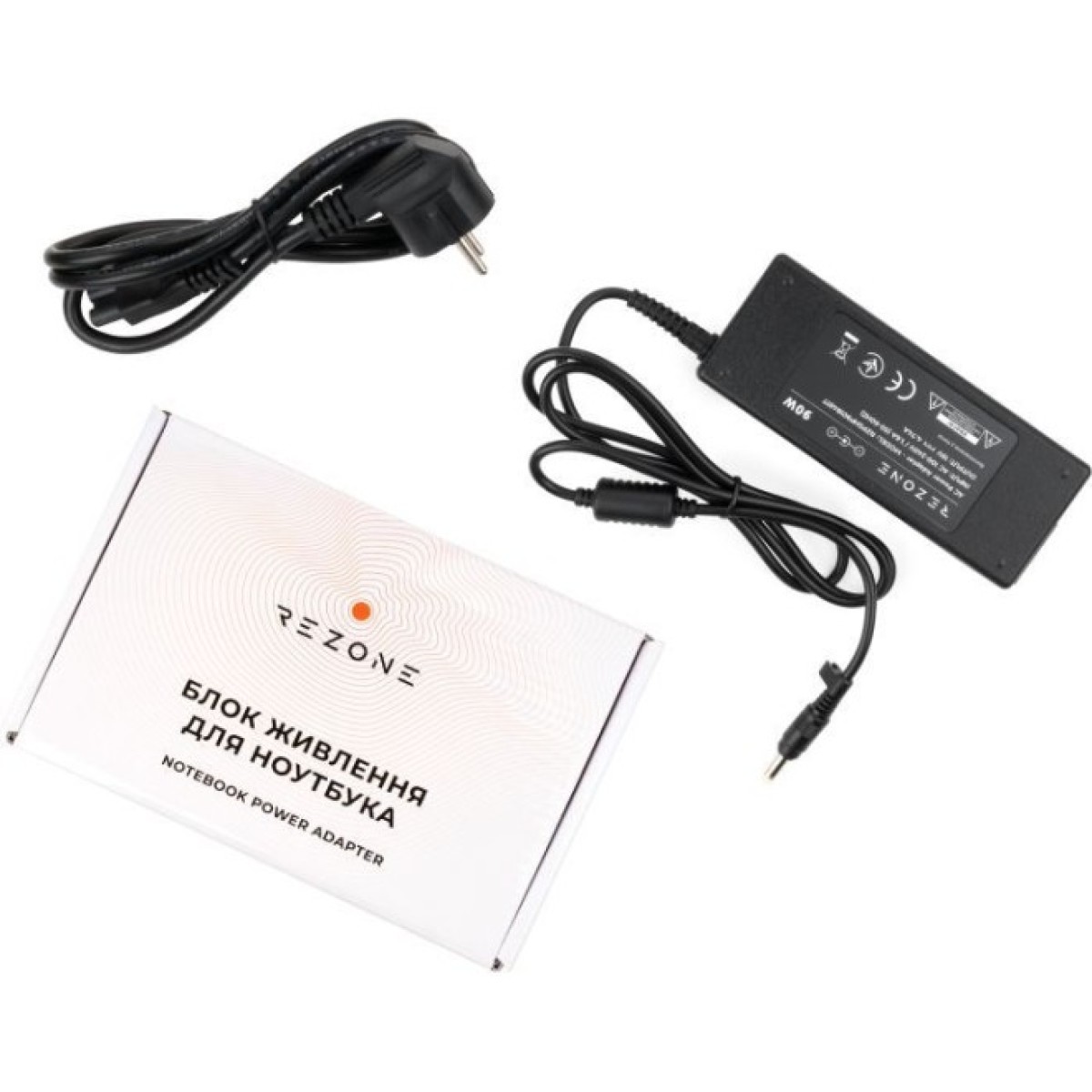 Блок живлення до ноутбуку Rezone HP 90W 18.5V 4.74A 4.8*1.7 (RZPSHP90184817) 256_256.jpg