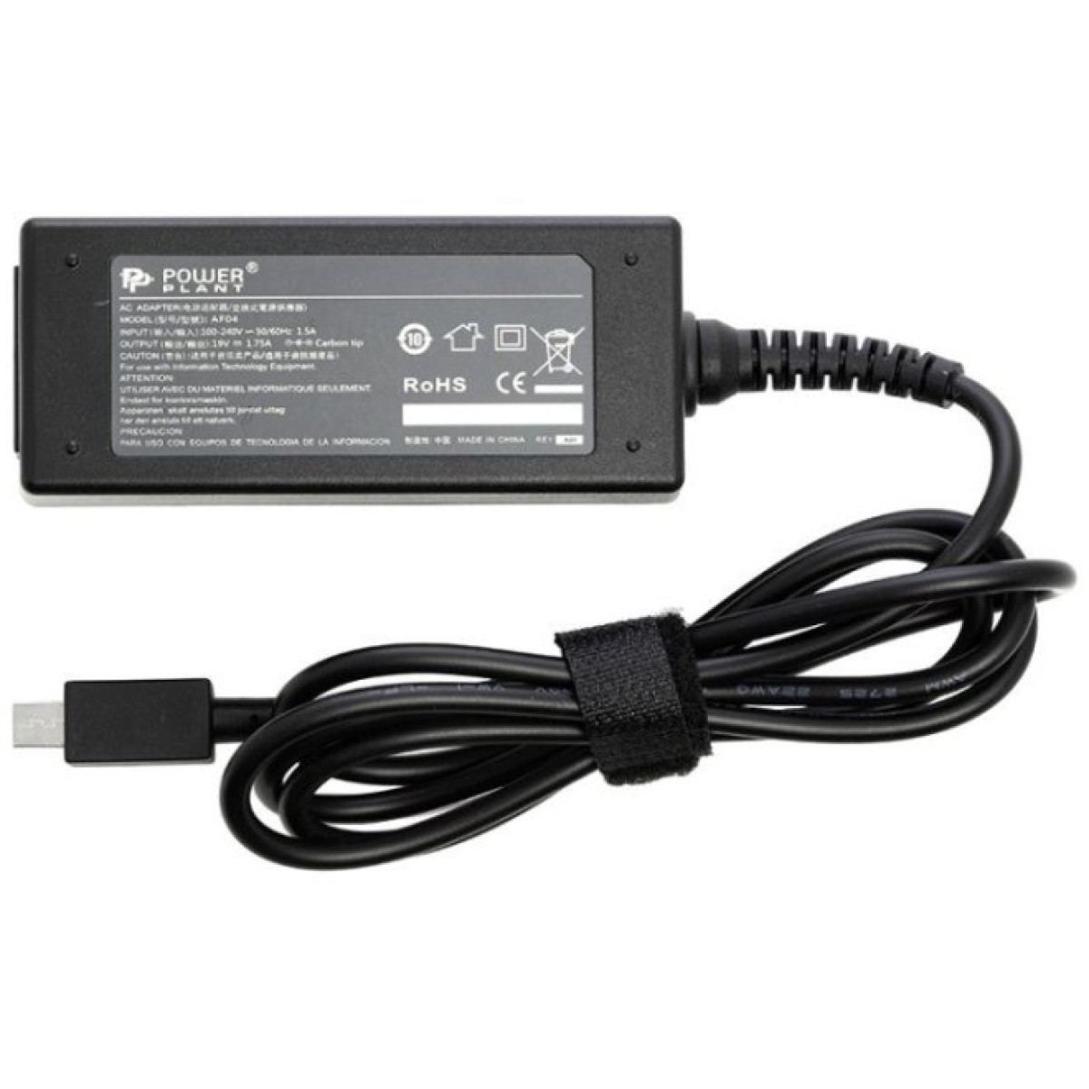Блок живлення до ноутбуку PowerPlant ASUS 220V, 19V 33W 1.75A (mini USB) (AS33FMUSB) 256_256.jpg
