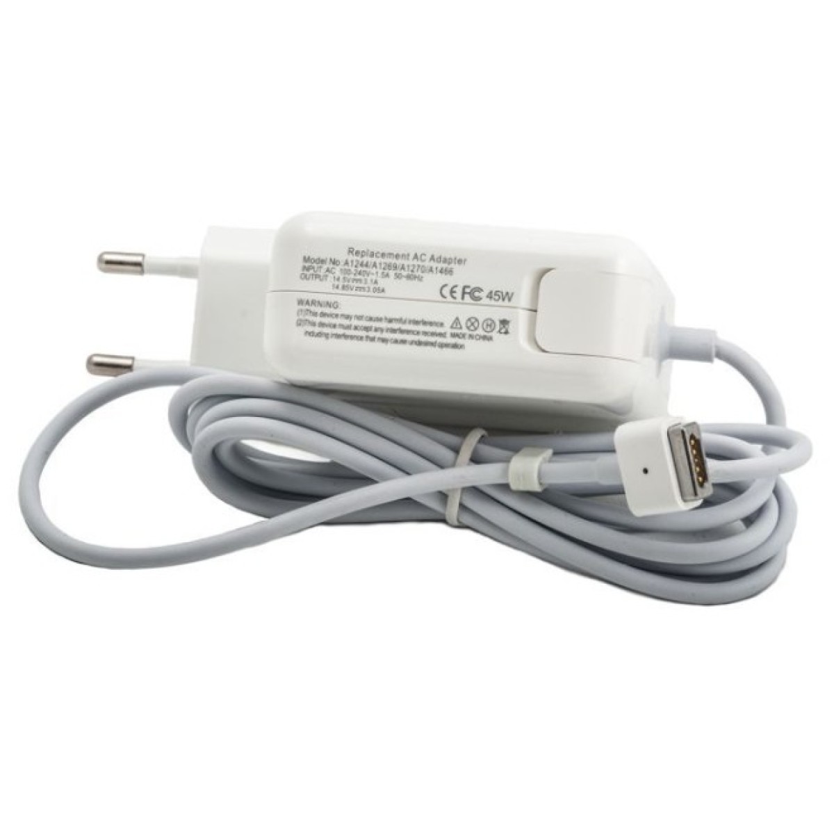 Блок питания к ноутбуку PowerPlant APPLE 220V, 14.5V 45W 3.1A (Magnet tip) (AP45PMAG) 256_256.jpg
