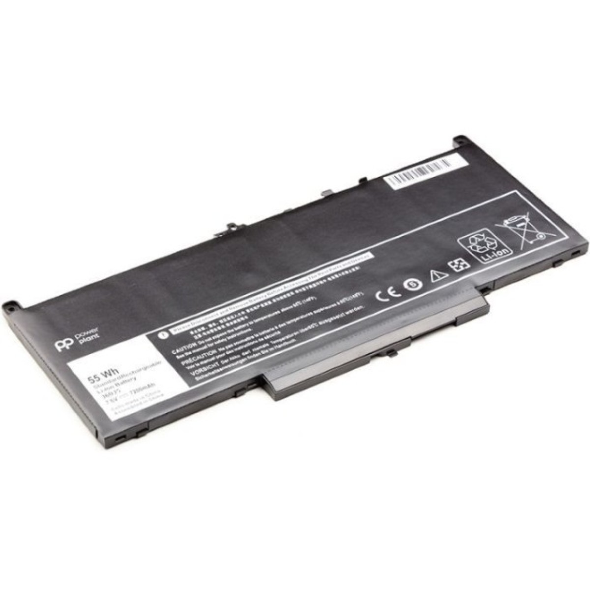 Аккумулятор для ноутбука DELL Latitude E7270 (J60J5) 7.6V 7200mAh PowerPlant (NB441143) 98_98.jpg - фото 2