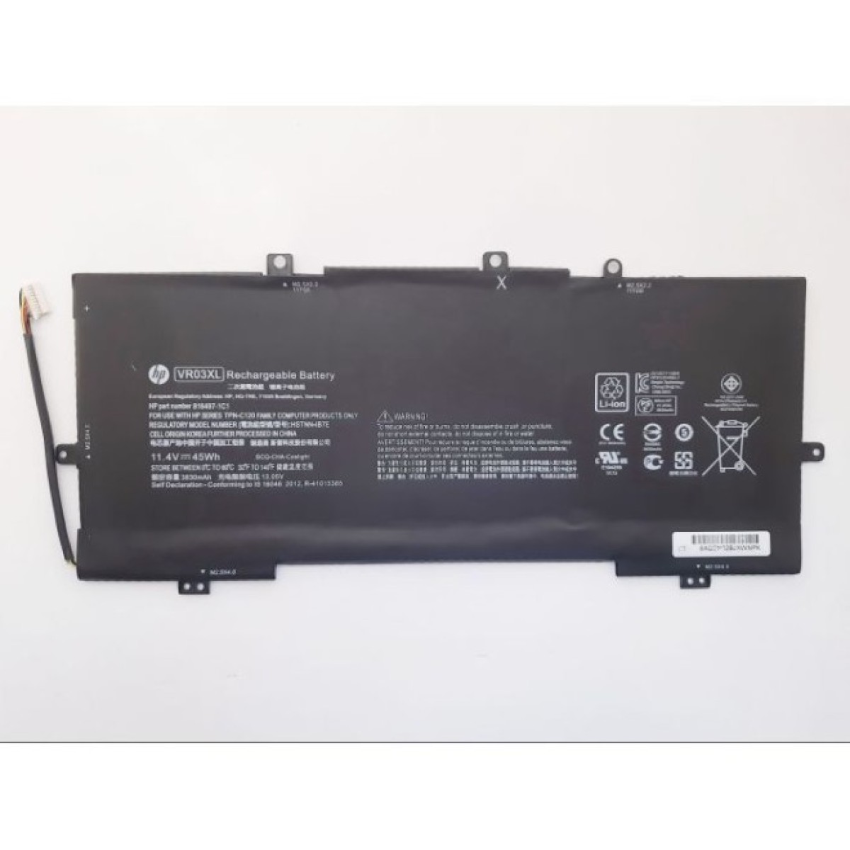 Аккумулятор для ноутбука HP Envy 13-d VR03XL, 45Wh (3830mAh), 3cell, 11.4V, Li-Pol (A47441) 256_256.jpg