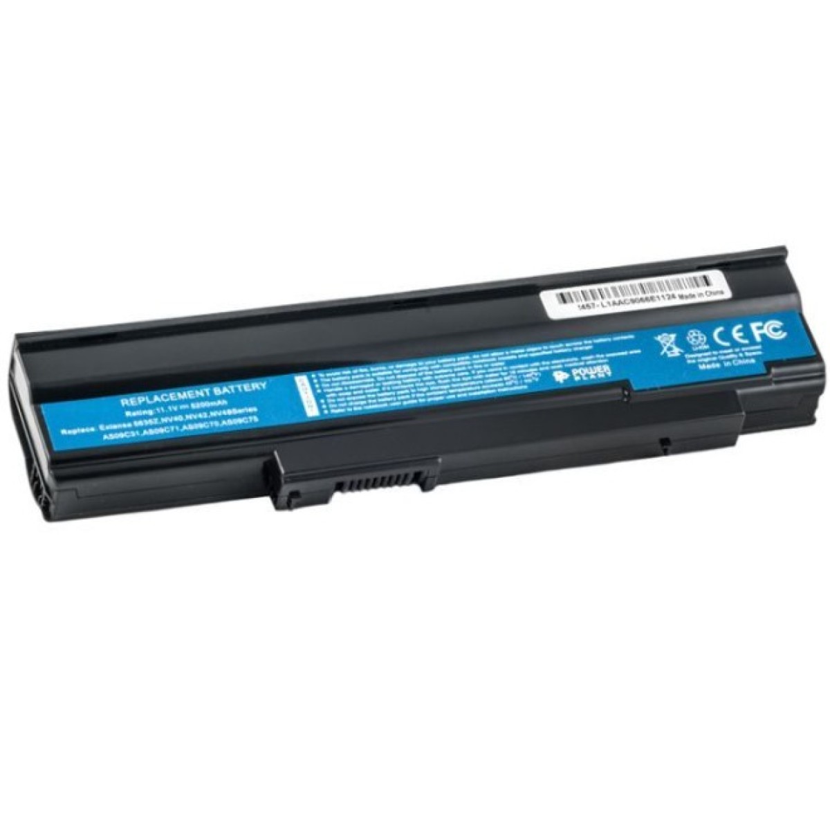 Аккумулятор для ноутбука ACER Extensa 5635ZA (AS09C31 5635Z) 11.1V 5200mAh PowerPlant (NB00000212) 256_256.jpg