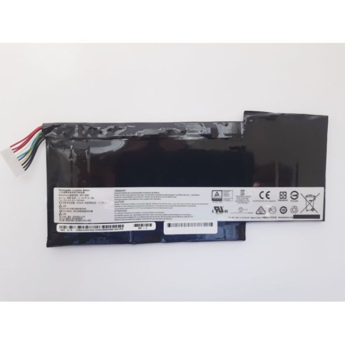 Аккумулятор для ноутбука MSI BTY-M6K, 52.4Wh (4600mAh), 6cell, 11.4V, Li-Pol (A47437) 98_98.jpg - фото 1