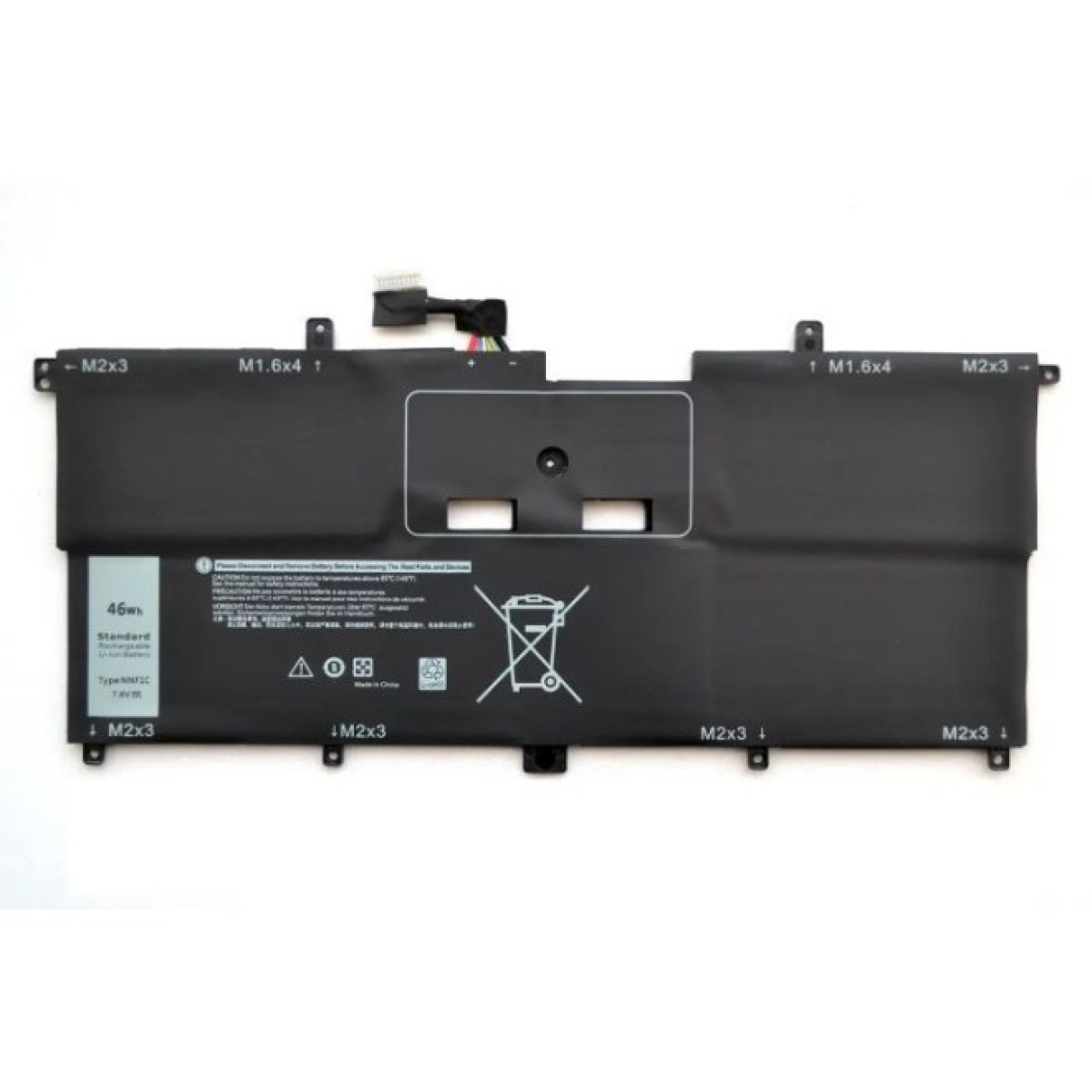 Аккумулятор для ноутбука Dell XPS 13-9365 NNF1C 46Wh (5940mAh), 4cell, 7.6V, Li-ion AlSoft (A47994) 256_256.jpg
