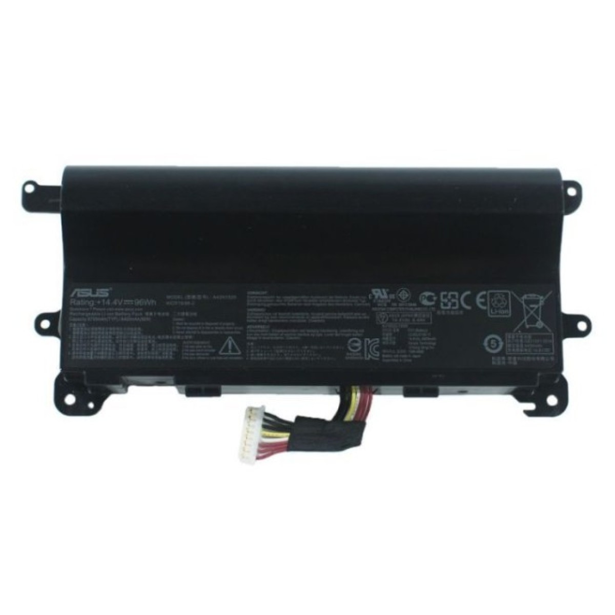 Аккумулятор для ноутбука ASUS ROG G752VY A42N1520, 6700mAh (96Wh), 8cell, 14.4V, Li-ion (A47853) 98_98.jpg - фото 1