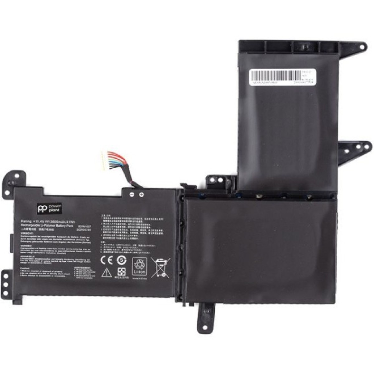Акумулятор до ноутбука PowerPlant ASUS VivoBook S15 (B31N1637) 11.4V 3600mAh (NB431120) 98_98.jpg - фото 2