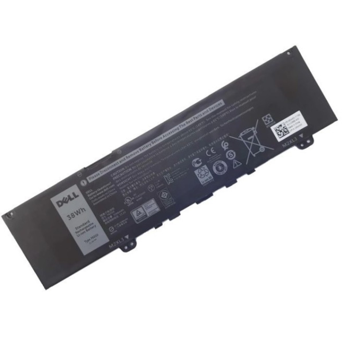 Аккумулятор для ноутбука Dell Vostro 5370 F62G0 38Wh (3166mAh), 3cell, 11.4V, Li-ion (A47460) 98_98.jpg - фото 2