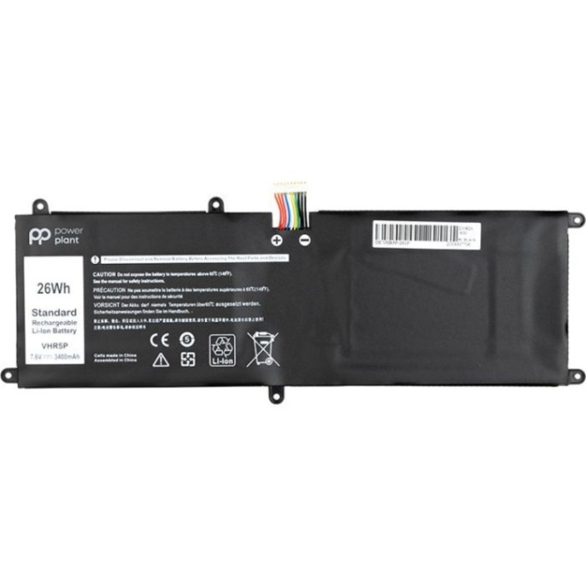 Аккумулятор для ноутбука PowerPlant DELL Latitude 11 5175 (VHR5P) 7.6V 3400mAh (NB441136) 256_256.jpg