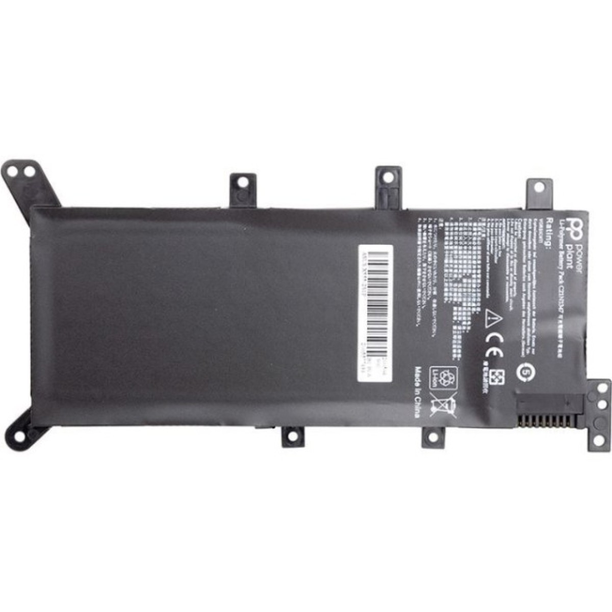 Аккумулятор для ноутбука ASUS X555 Series (C21N1347) 7.4V 4900mAh PowerPlant (NB430796) 256_256.jpg