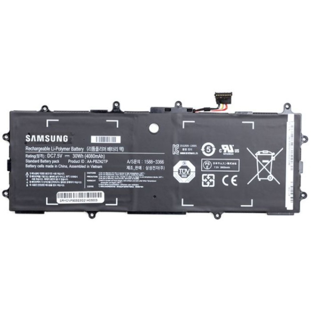 Аккумулятор для ноутбука Samsung Chromebook 303C (AA-PBZN2TP) 7.5V 4080mAh (NB490097) 98_98.jpg