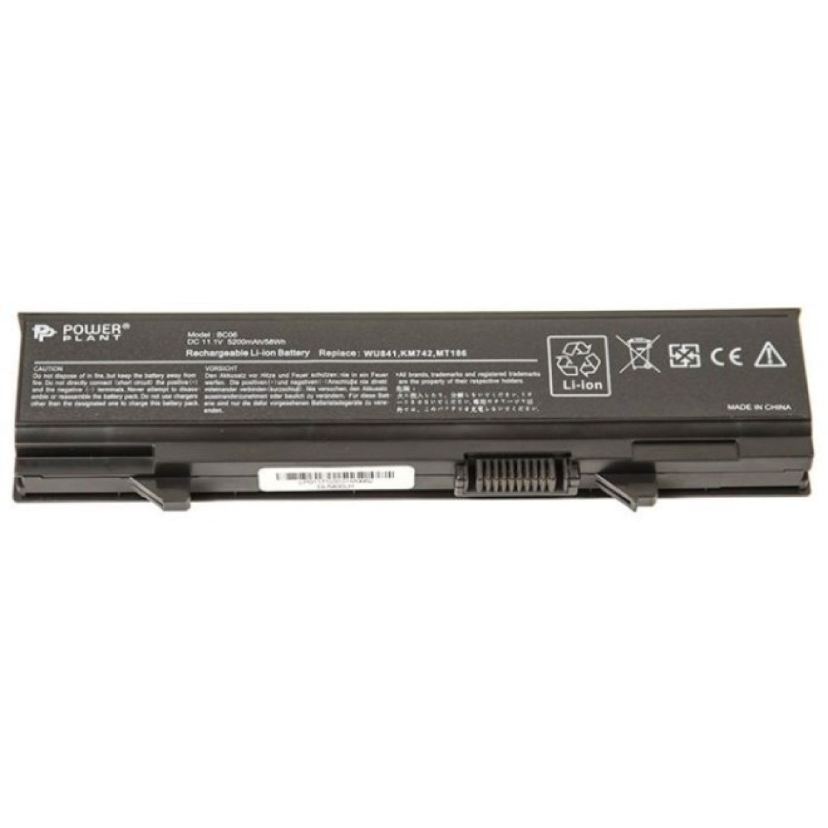 Аккумулятор для ноутбука DELL Latitude E5400 (KM668, DL5400LH) 11.1V 5200mAh PowerPlant (NB440153) 256_256.jpg