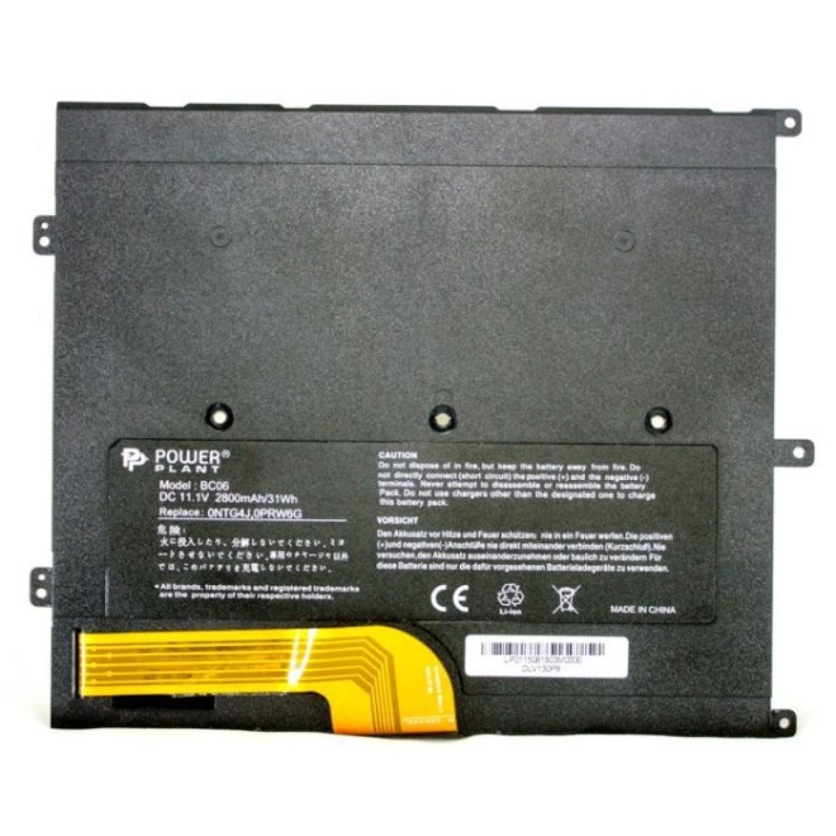 Аккумулятор для ноутбука DELL Vostro V13 (0NTG4J) 11.1V 2800mAh PowerPlant (NB00000216) 256_256.jpg