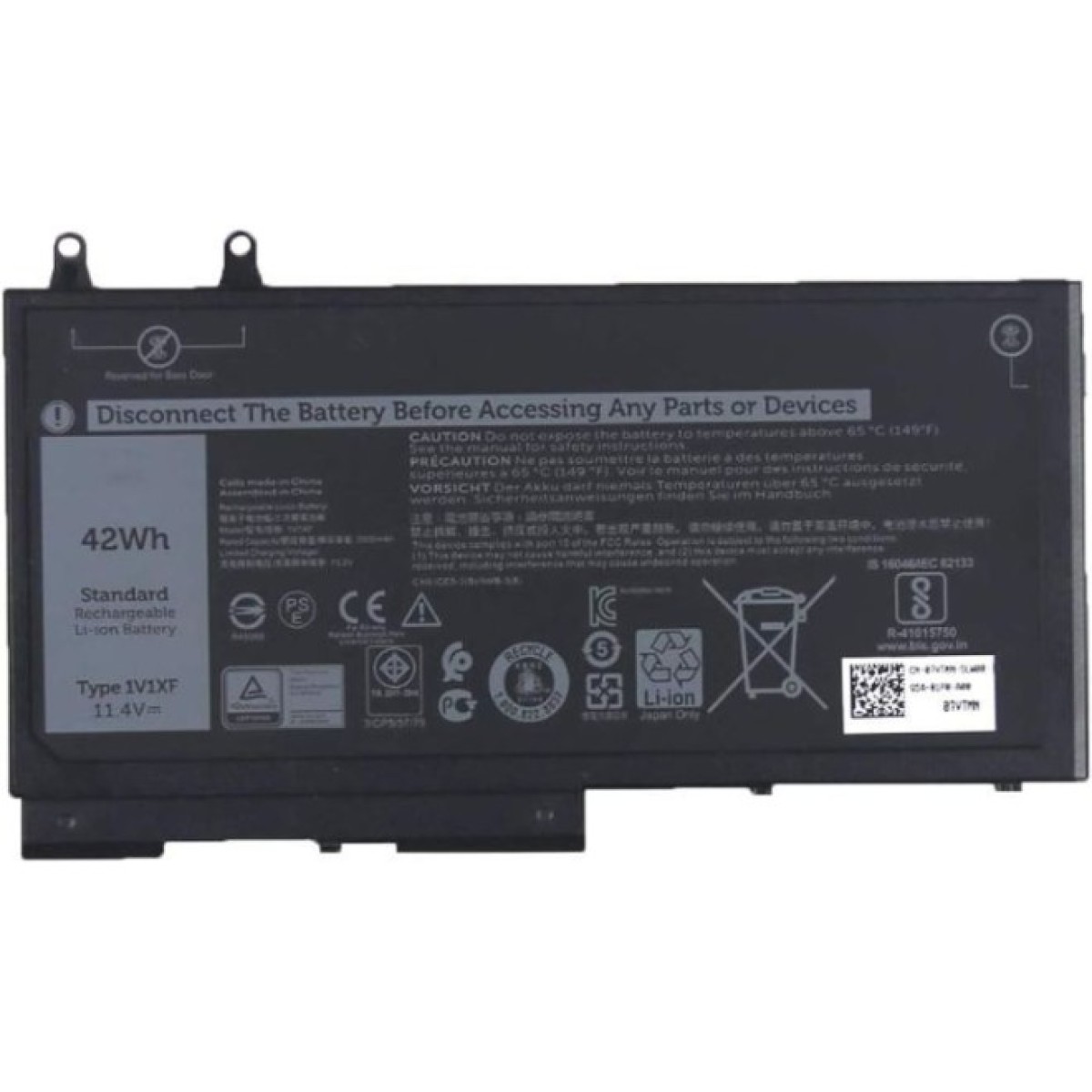Аккумулятор для ноутбука Dell Latitude 5400 1V1XF, 42Wh (3500mAh), 3cell, 11.1V, Li-ion AlSoft (A47940) 256_256.jpg
