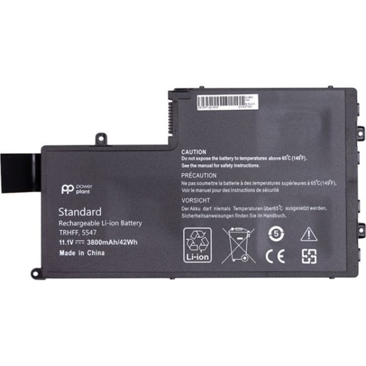 Аккумулятор для ноутбука DELL Inspiron 15 5547 (TRHFF) 11.1V 3800mAh PowerPlant (NB441419) 256_256.jpg