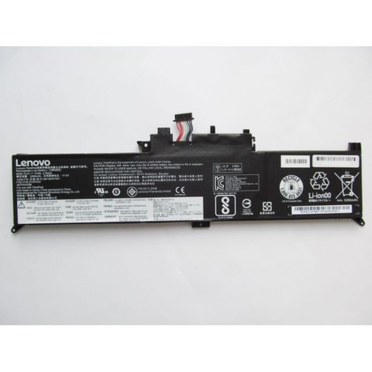 Аккумулятор для ноутбука Lenovo Yoga 12 X260 01AV434, 51Wh (3355mAh), 4cell, 15.2V AlSoft (A47450) 98_98.jpg - фото 2