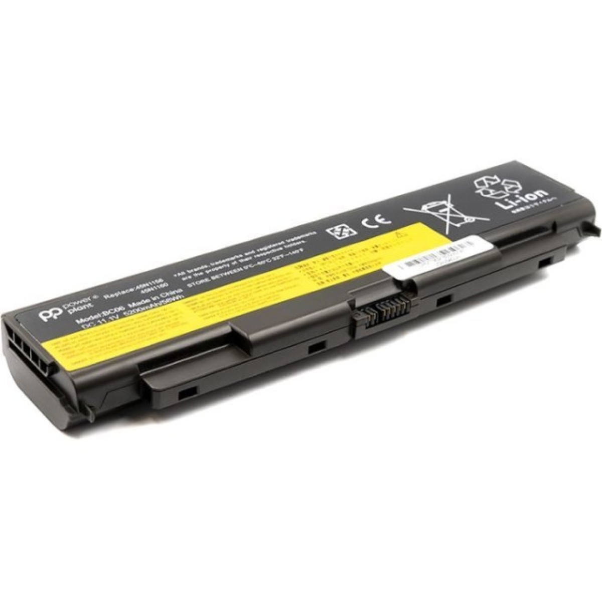 Аккумулятор для ноутбука LENOVO ThinkPad T440p (45N1144, LOW540LH) 11.1V 5200mAh PowerPlant (NB480395) 98_98.jpg - фото 2