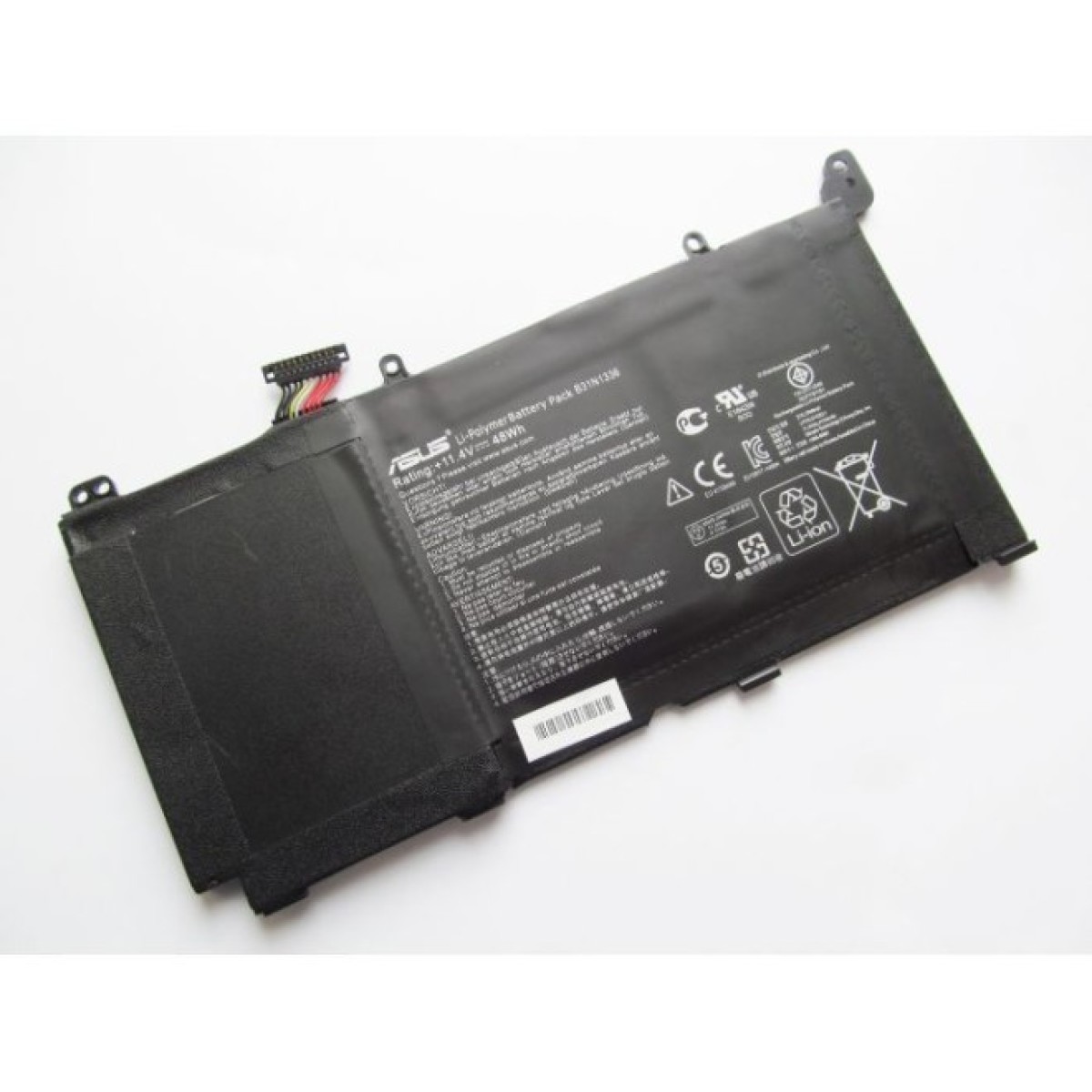 Акумулятор до ноутбука ASUS S551 B31N1336, 4110mAh (48Wh), 3cell, 11.4V, Li-Pol (A47470) 98_98.jpg - фото 1