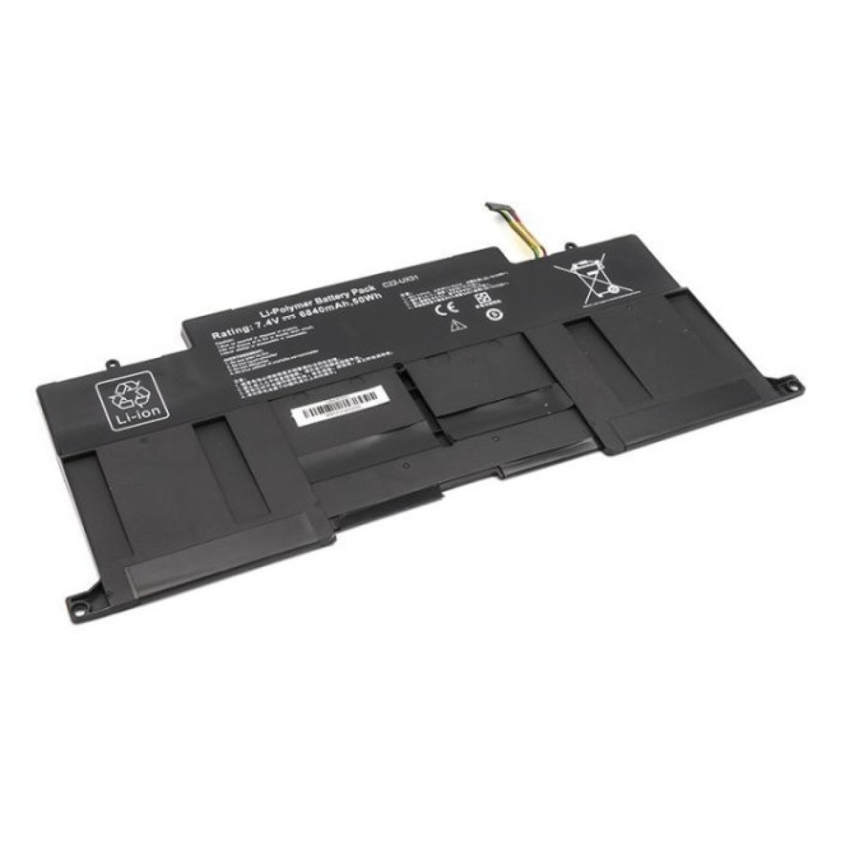 Акумулятор до ноутбука ASUS Zenbook UX31 (UX31E-RY010V) 7.4V 6840mAh PowerPlant (NB430550) 98_98.jpg - фото 1