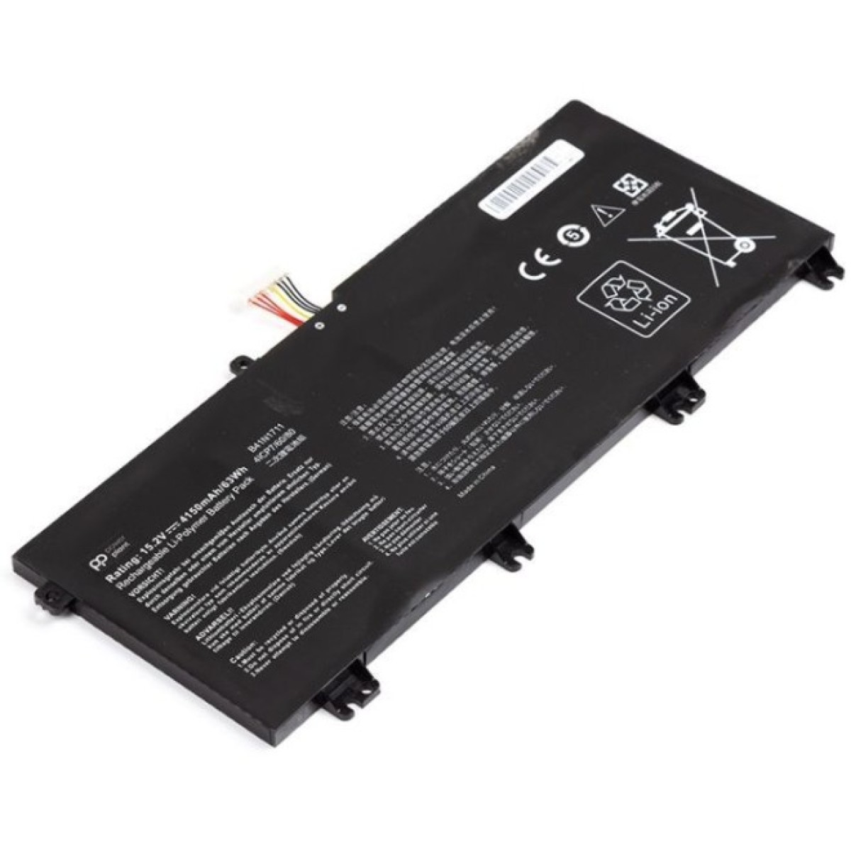 Аккумулятор для ноутбука ASUS B41N1711-4S1P 15.2V 4150mAh PowerPlant (NB431670) 98_98.jpg - фото 4