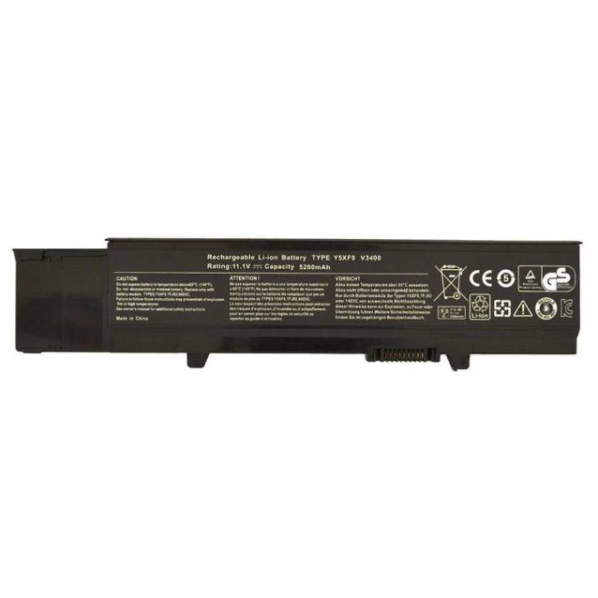 Аккумулятор для ноутбука AlSoft Dell Vostro 3400 CYDWV 5200mAh 6cell 11.1V Li-ion (A41463) 256_256.jpg