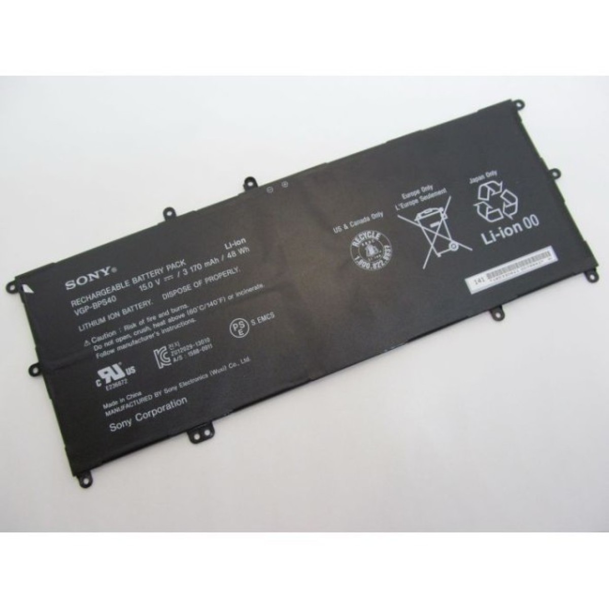 Аккумулятор для ноутбука Sony VGP-BPS40, 3170mAh (48Wh), 4cell, 15V, Li-ion (A47249) 98_98.jpg - фото 2