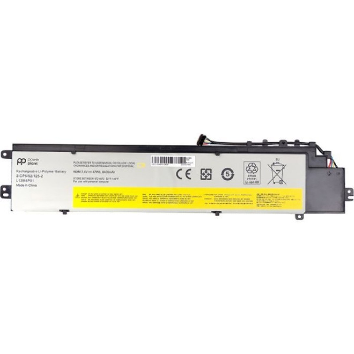Аккумулятор для ноутбука LENOVO Erazer Y40-70 (L13M4P01) 7.4V 6400mAh PowerPlant (NB481033) 256_256.jpg