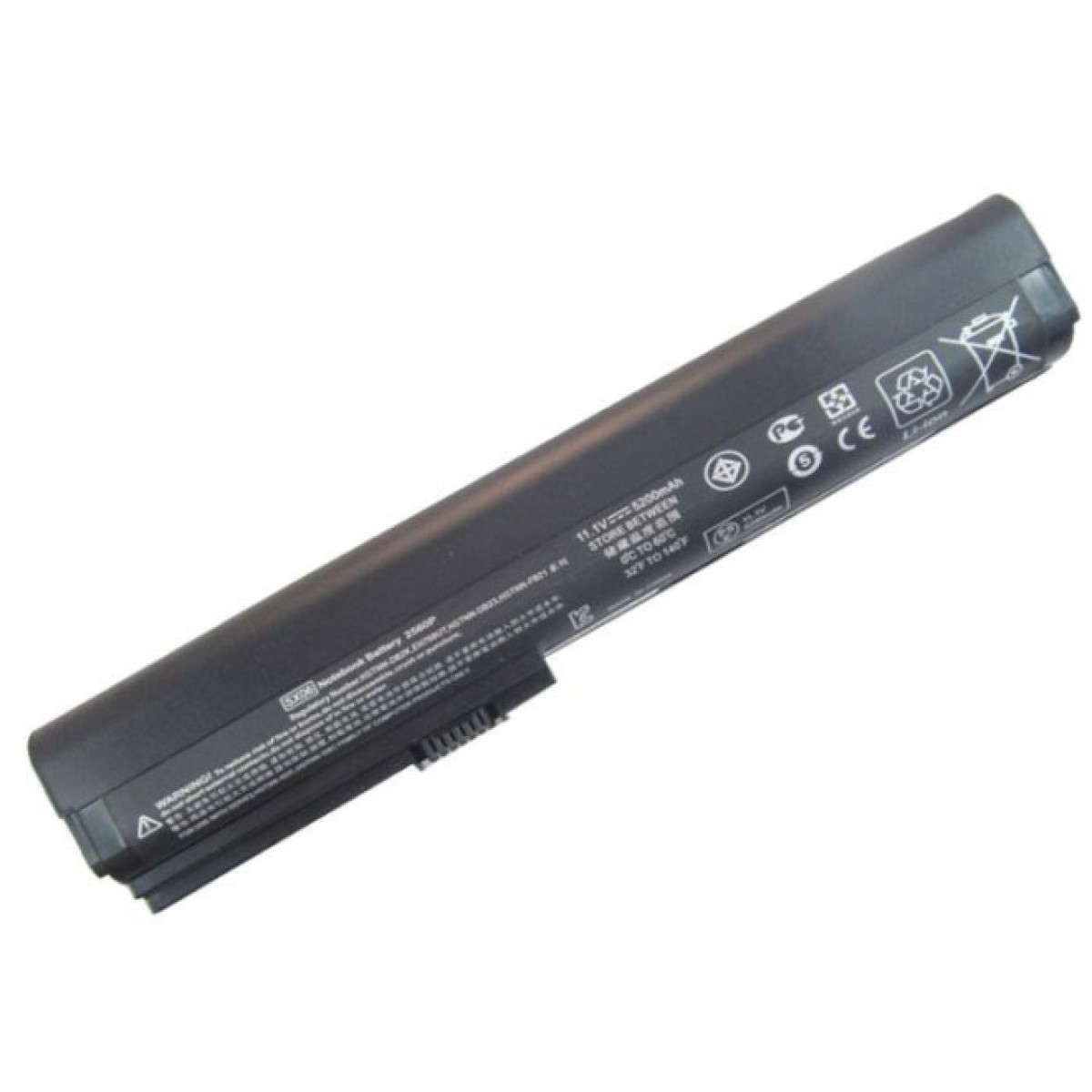 Аккумулятор для ноутбука AlSoft HP Elitebook 2560p QK644AA 5200mAh 6cell 10.8V Li-ion (A41796) 98_98.jpg - фото 2