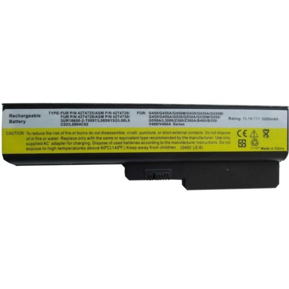 Аккумулятор для ноутбука AlSoft Lenovo IdeaPad G430 42T4585 5200mAh 6cell 11.1V Li-ion (A41591) 256_256.jpg