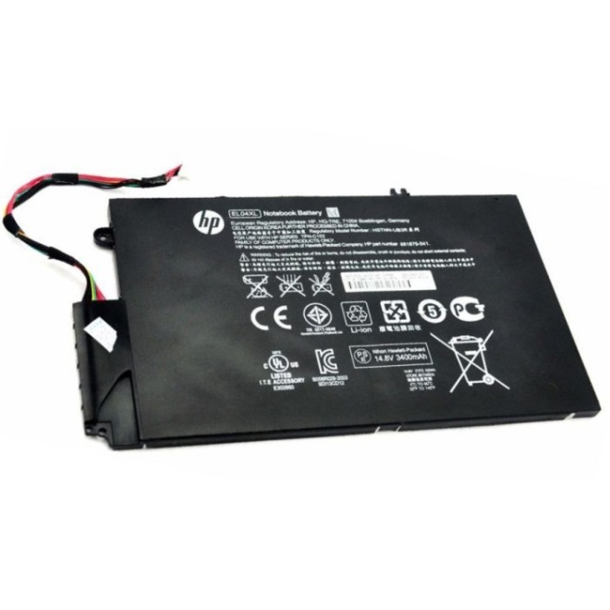 Аккумулятор для ноутбука HP Envy 4-1000 EL04XL 3400mAh (52Wh) 4cell 14.8V Li-ion (A41950) 256_256.jpg
