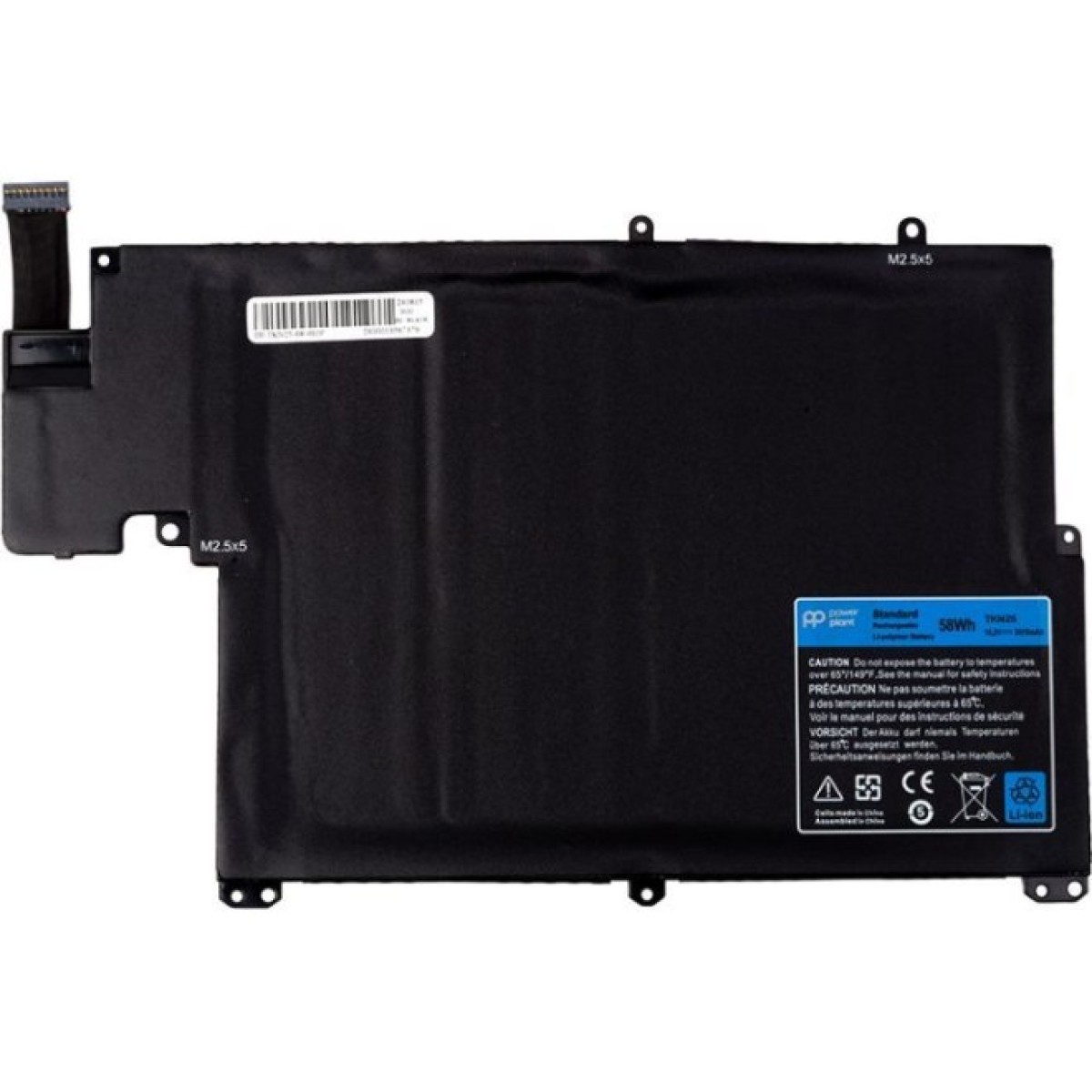 Аккумулятор для ноутбука DELL Inspiron 13z-5323 (TKN25) 15.2V 3815mAh PowerPlant (NB442072) 256_256.jpg