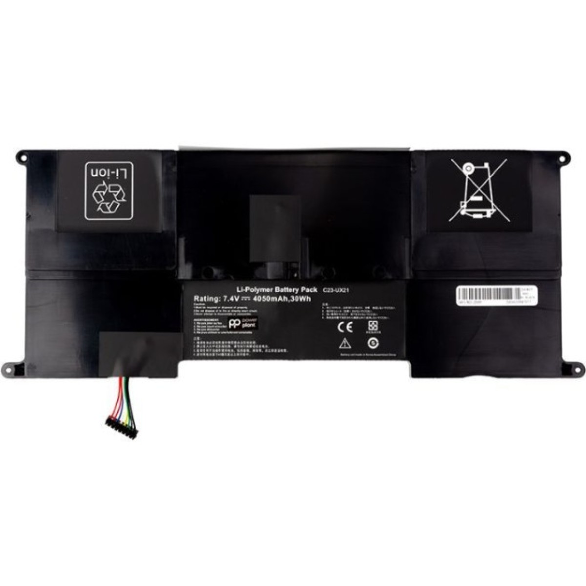 Аккумулятор для ноутбука ASUS Zenbook UX21 (C23-UX21) 7.4V 4050mA PowerPlant (NB431953) 256_256.jpg