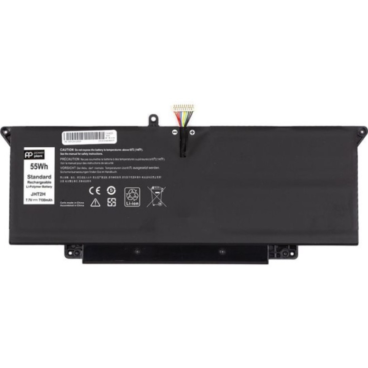 Аккумулятор для ноутбука DELL Latitude 7310 (JHT2H) 7.7V 7100mAh PowerPlant (NB441976) 256_256.jpg