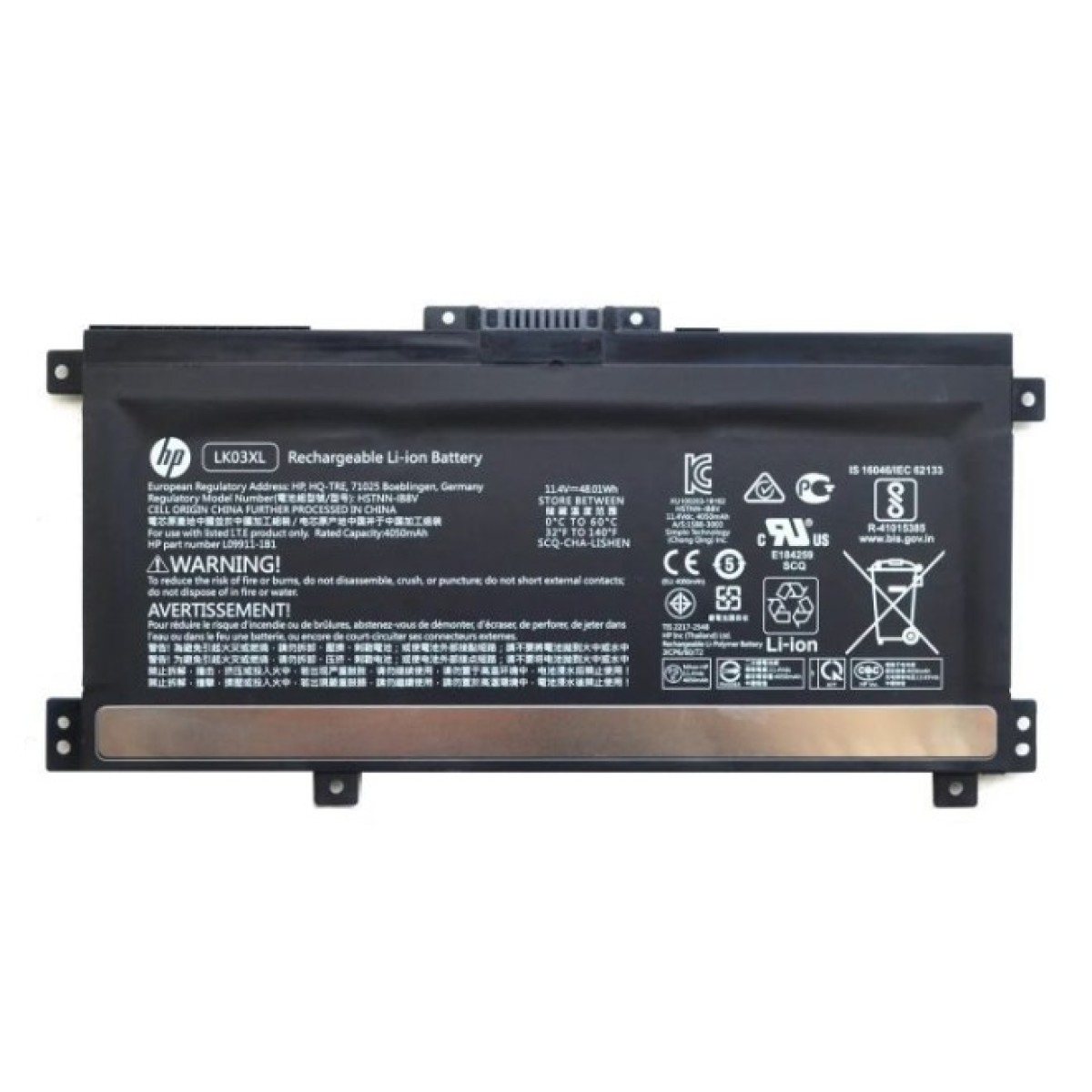 Аккумулятор для ноутбука HP Envy x360 15-bp, 48.01Wh (4050mAh), 3cell, 11.4V, Li-ion (A47982) 256_256.jpg