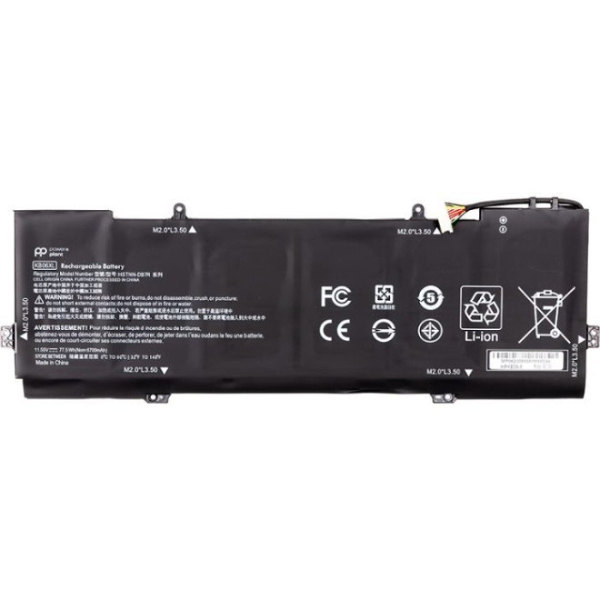 Аккумулятор для ноутбука HP Spectre X360 15-B Series (KB06XL) 11.55V 6700mAh PowerPlant (NB462100) 256_256.jpg