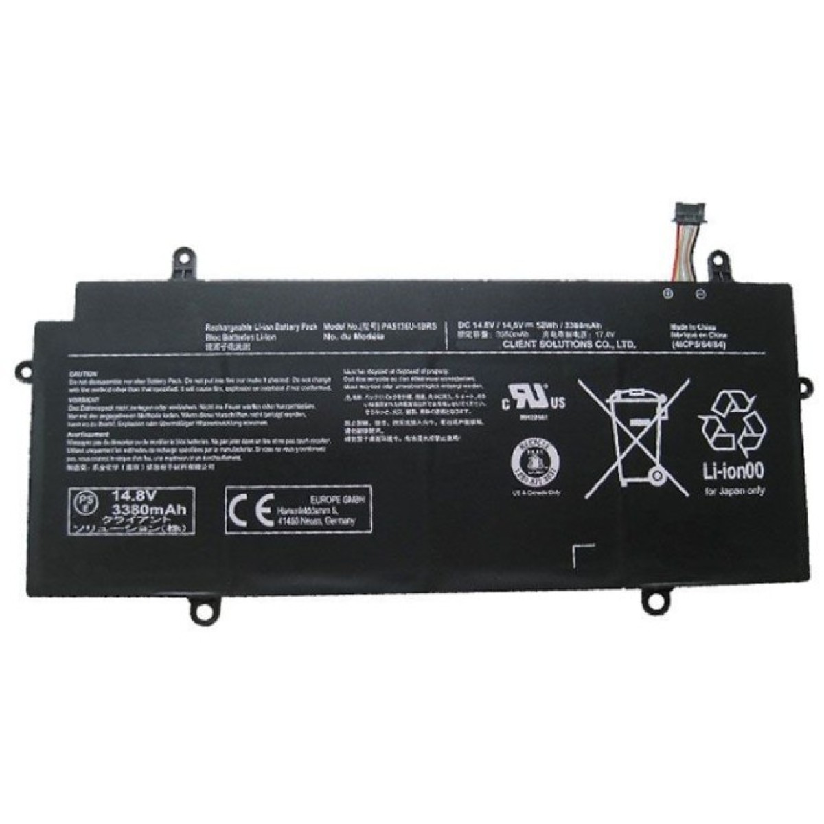 Аккумулятор для ноутбука Toshiba PA5136U, 52Wh (3380mAh), 4cell, 14.8V, Li-ion (A47969) 98_98.jpg