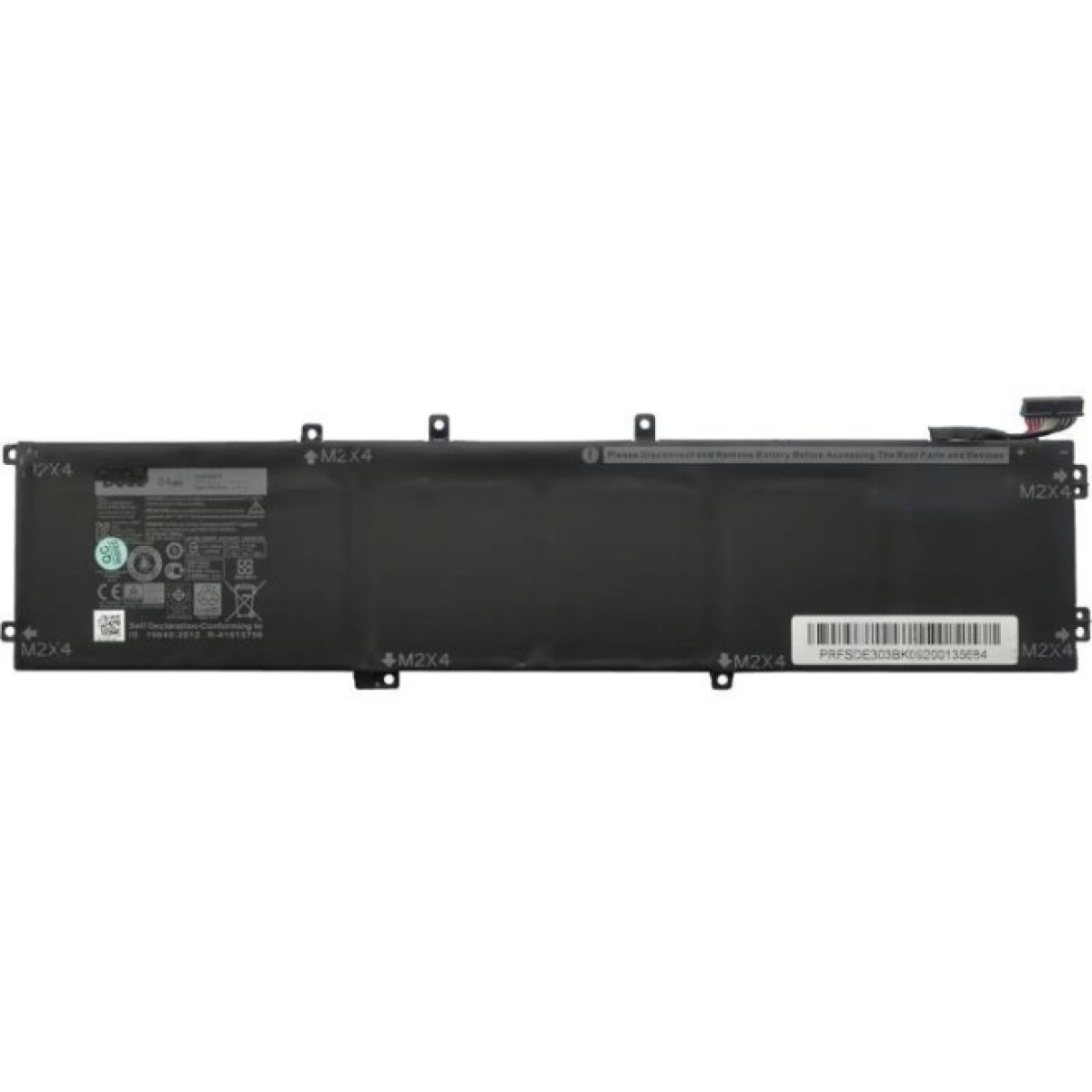 Аккумулятор для ноутбука Dell XPS 15-9550 (long)4GVGH, 84Wh (7260mAh), 6cell, 11.4V, Li-ion, black (A97245) 256_256.jpg